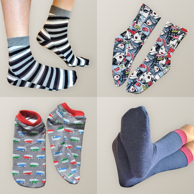 ❤ Sewing pattern for barefoot socks ❤